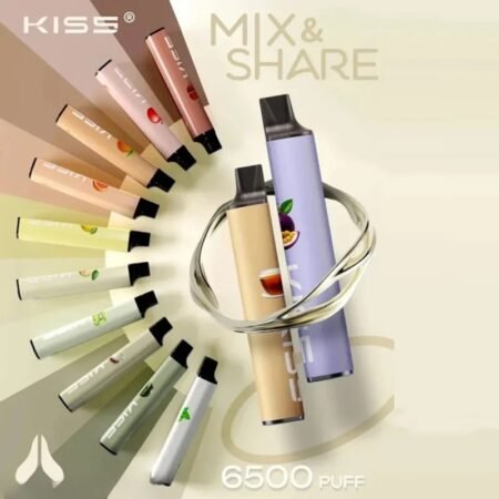 Kis5 6500 Puffs 鎧斯5號 拋棄式電子菸 臺灣電子煙 現貨批發 711到付