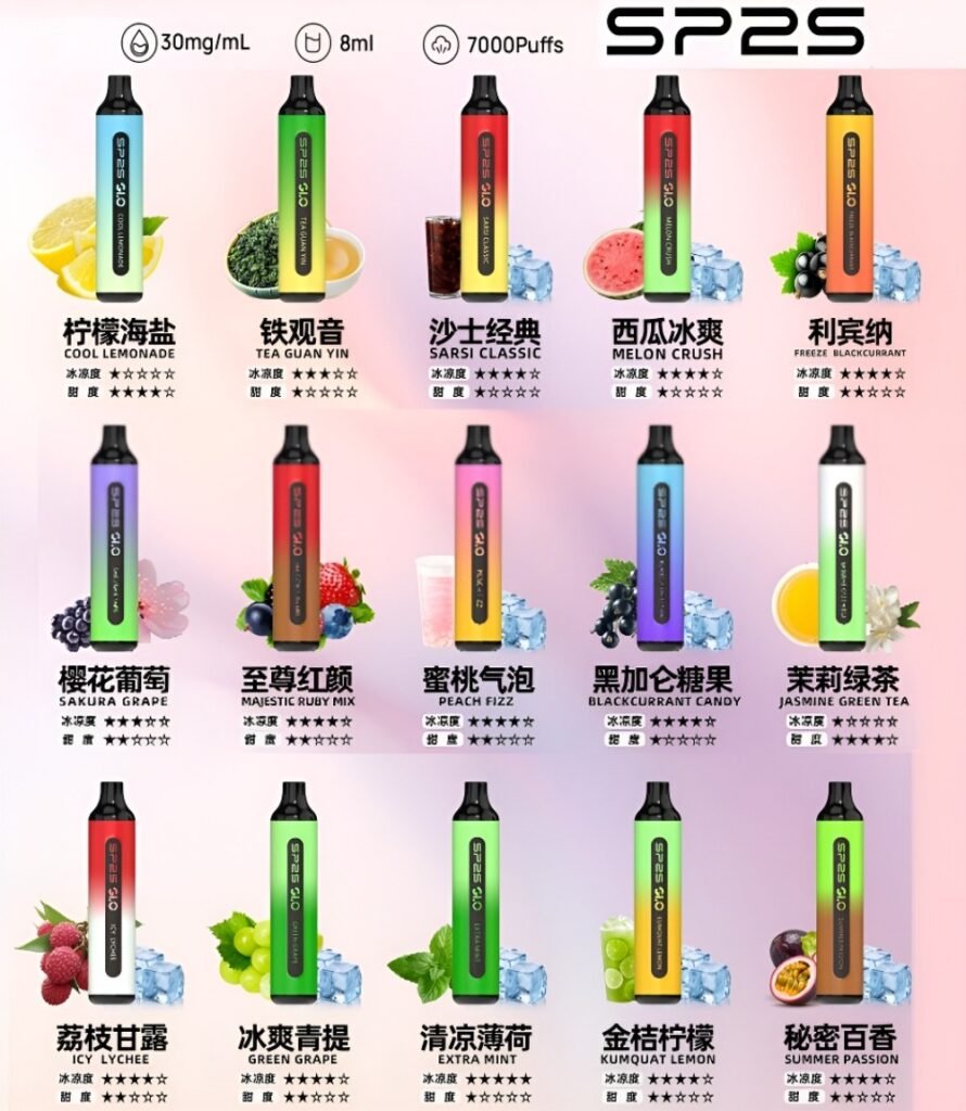 Sp2s 7000 Puffs 拋棄式電子煙