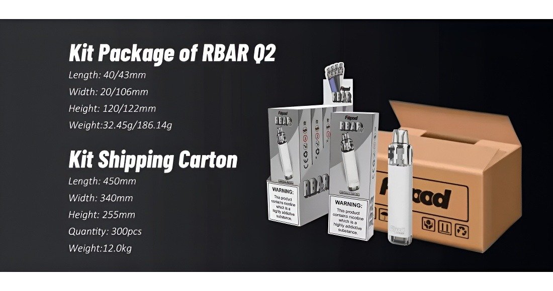 Fitpod RBAR Q2 拋棄式電子煙 可注油