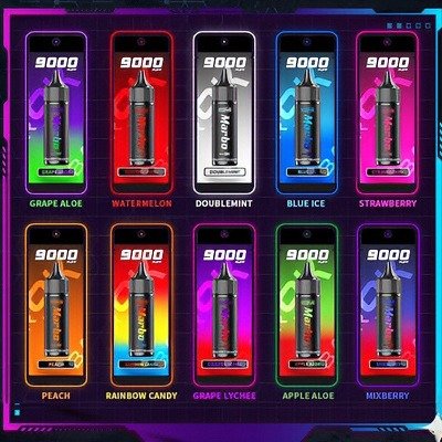 Marbo Bar 9000 Puffs 拋棄式電子煙 多種口味選擇