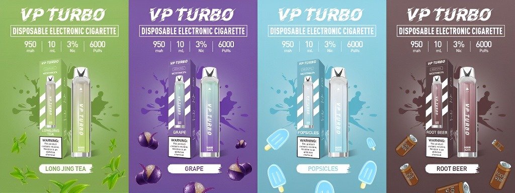 VP Turbo 6000 Puffs拋棄式電子煙